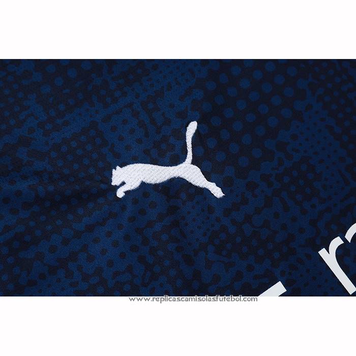 Fato de Treino Olympique Marsella 2025-2026 Manga Curta Azul - Calcas Curta